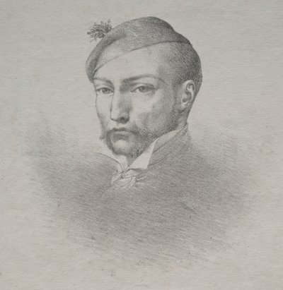 Teodor Gericault autorstwa Léon Cogniet