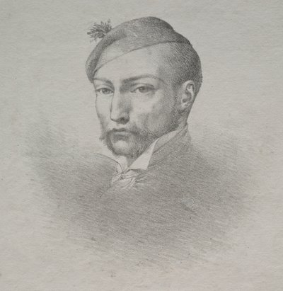 Théodore Géricault autorstwa Léon Cogniet
