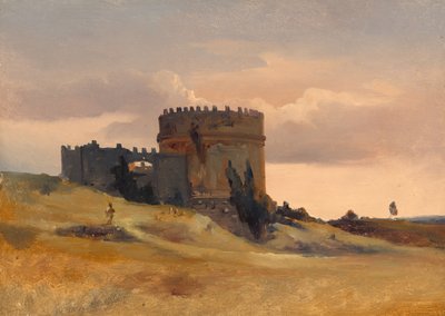 Grobowiec Cecylii Metelli, ok. 1930 r. 1830. autorstwa Léon François Antoine Fleury