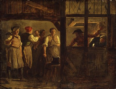 Kuźnia. autorstwa Léonard Defrance