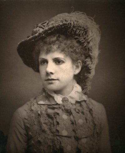 Alma Murray, brytyjska aktorka, 1882. autorstwa London Stereoscopic and Photographic Co