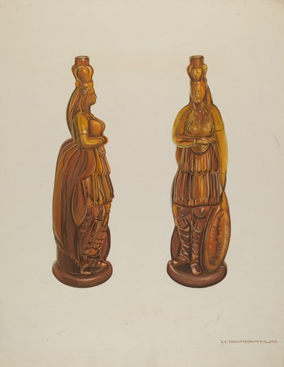 Butelka indyjska (butelka na lekarstwa) autorstwa Loraine Makimson