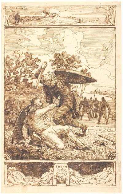 Synowie Arngrima autorstwa Lorenz Frølich