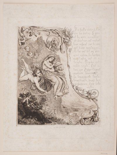 Ilustracja nr. 4 do „Amor i Psyche” autorstwa Lorenz Frølich