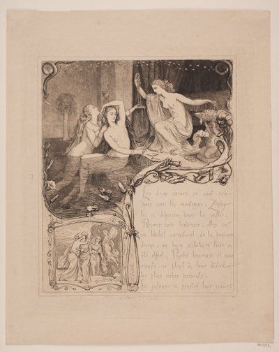 Ilustracja nr. 7 do „Amor i Psyche” autorstwa Lorenz Frølich