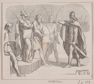 Ilustracja do „Państwa Środka i Stanu Rozpadu” autorstwa Lorenz Frølich