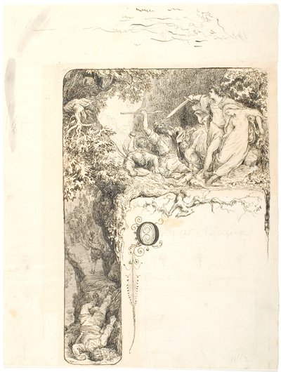 Szturm w górach autorstwa Lorenz Frølich