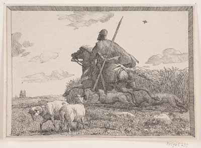 Ilustracja do wiersza Adama Oehlenschlägera „Dwie wieże kościelne” autorstwa Lorenz Frølich