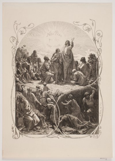 Ilustracja do „Modlitwy Pańskiej” autorstwa Lorenz Frølich