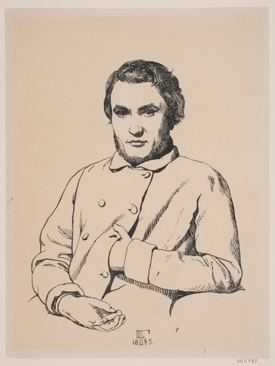 J. Th. Lundbye autorstwa Lorenz Frølich