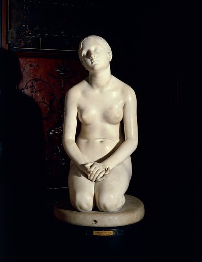 Zaufaj Bogu, Lorenzo Bartolini (1777-1850), marmurowy posąg autorstwa Lorenzo Bartolini