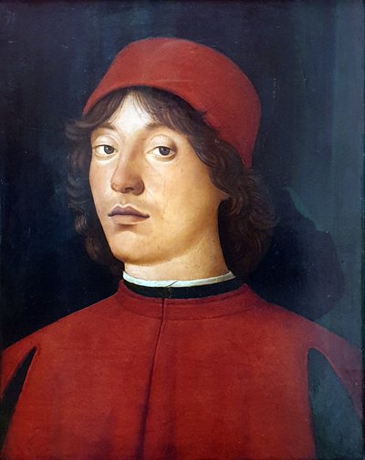 niemiecki: Bildnis eines jungen Mannes Portret młodego mężczyzny autorstwa Lorenzo Costa