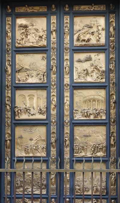 Bramy raju w kopii baptysterium we Florencji, 1425-1452 autorstwa Lorenzo Ghiberti