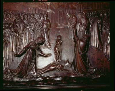 Sanktuarium św. Zenobiusza, fragment martwego dziecka, ok. 1432-42 fragment z brązu z 97641 autorstwa Lorenzo Ghiberti