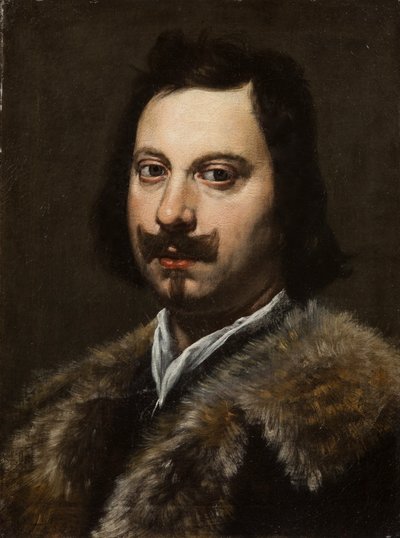 Portret Evangelisty Torricellego autorstwa Lorenzo Lippi