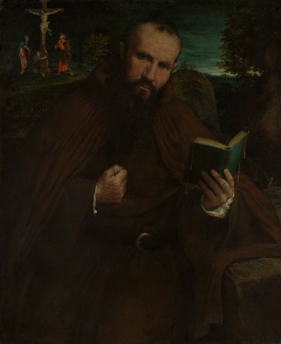 Brat Gregorio Belo z Vicenzy, 1547. autorstwa Lorenzo Lotto