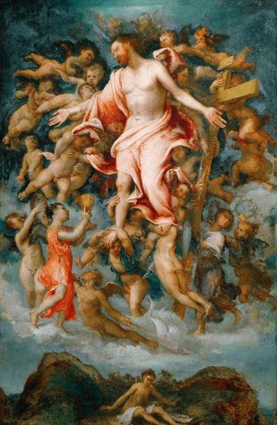 Renesans: Chrystus oddający swoją krew - Chrystus oddający swoją krew przez Lotto, Lorenzo (1480-1556) autorstwa Lorenzo Lotto