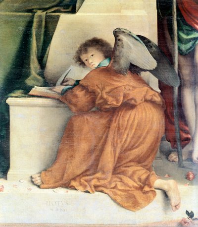 Ołtarz św. Bernardyna autorstwa Lorenzo Lotto