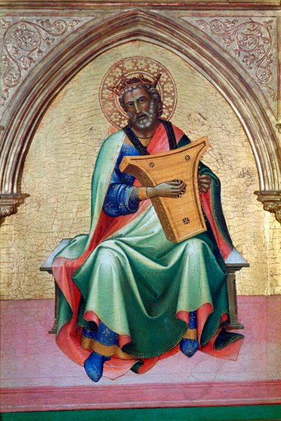 Dawid, ok. 1410 r autorstwa Lorenzo Monaco