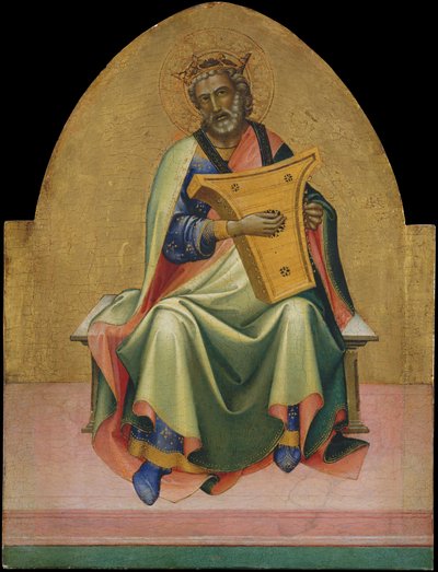 Dawida, ca. 1408-10. autorstwa Lorenzo Monaco