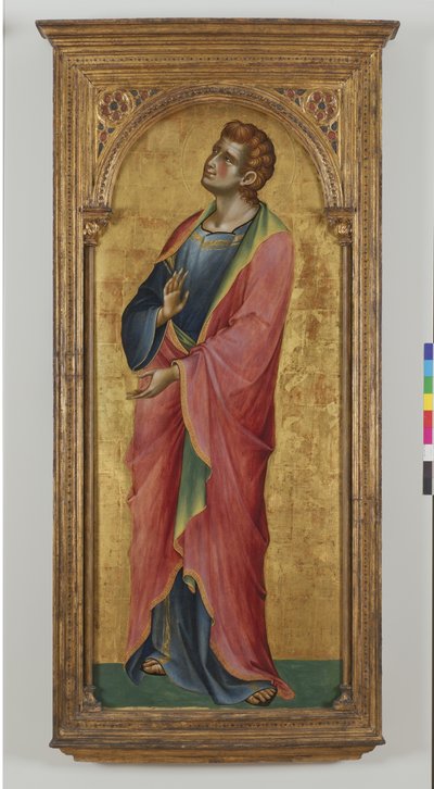 Św. Jan Ewangelista, 1355-57 autorstwa Lorenzo Veneziano