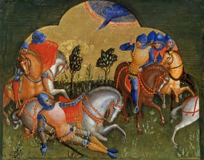 Nawrócenie Paula Predelli Panel, ok. 1370. autorstwa Lorenzo Veneziano
