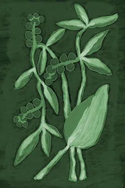 Botaniczne odcienie zieleni autorstwa Lori Ann Folz