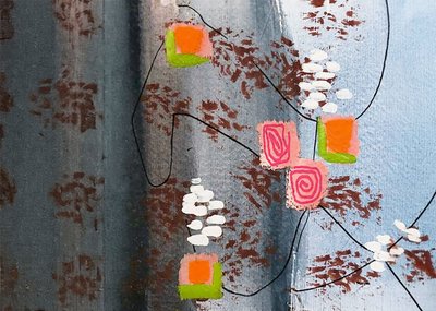 Kolorowe formy organiczne autorstwa Lori Ann Folz