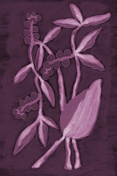 Deep Purple Botanicals autorstwa Lori Ann Folz