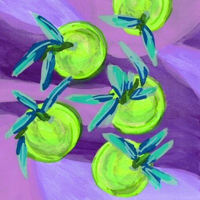 Soczyście zielone limonki autorstwa Lori Ann Folz