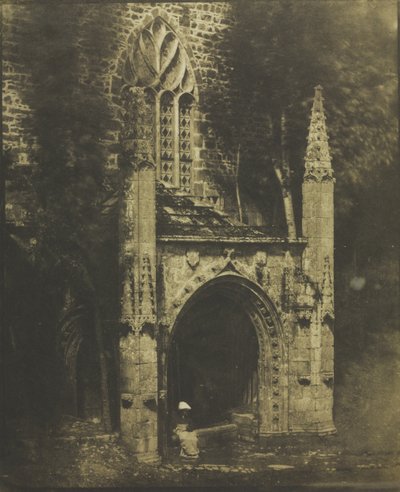 Fontanna Notre-Dame w Saint-Brieuc, Bretania autorstwa Louis-Rémy Robert
