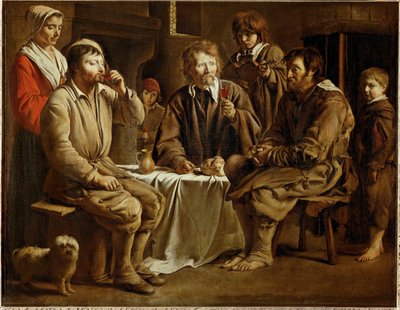 Chłopski posiłek ... autorstwa Louis (attr. to) Le Nain