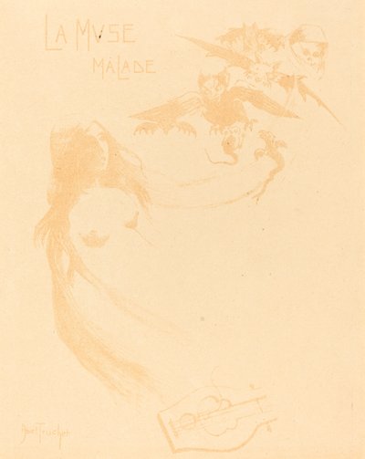 Chora muza, c. 1900. autorstwa Louis Abel Truchet