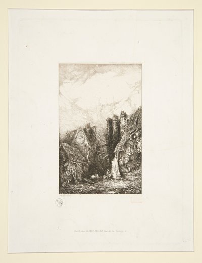 Wieś autorstwa Louis Adolphe Hervier