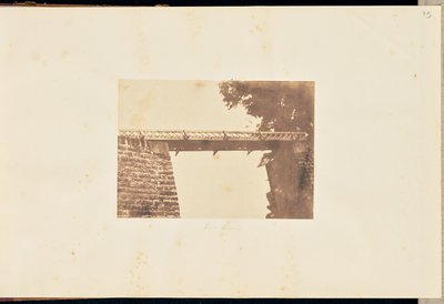 Pont Perain autorstwa Louis Alphonse Davanne