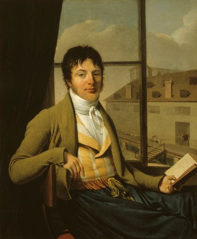 Portret Jean-Antoine Chaptala 1756-1832, 1801. autorstwa Louis André Gabriel Bouchet