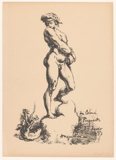 Georges Picquart i smok autorstwa Louis Anquetin