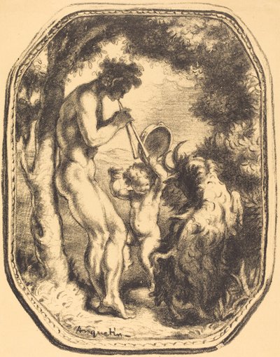 Talion, La Cage, Ci, którzy pozostają, Fortune, 1898. autorstwa Louis Anquetin