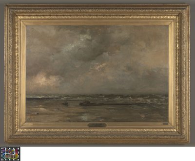 Pejzaż morski w De Panne autorstwa Louis Artan de Saint Martin