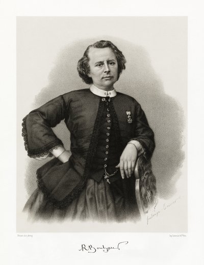 Rosalie Bonheur, 1865-66 autorstwa Louis Auguste Bisson