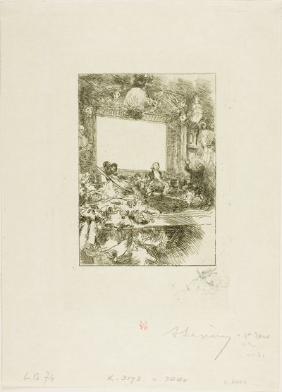 W Chat Noir autorstwa Louis Auguste Lepère