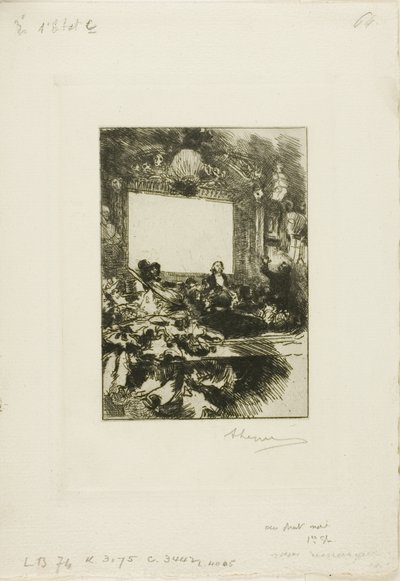 W Chat Noir autorstwa Louis Auguste Lepère