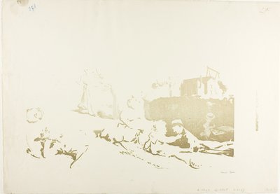 Nowoczesny bukoliczny autorstwa Louis Auguste Lepère