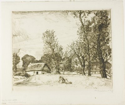 Topole Pollard autorstwa Louis Auguste Lepère