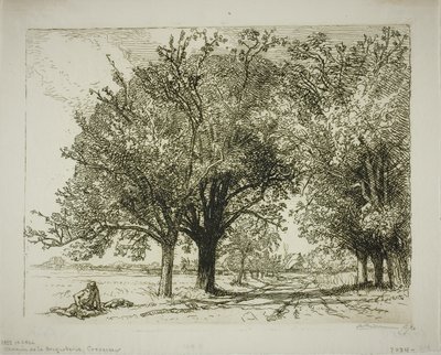 Droga do cegielni autorstwa Louis Auguste Lepère