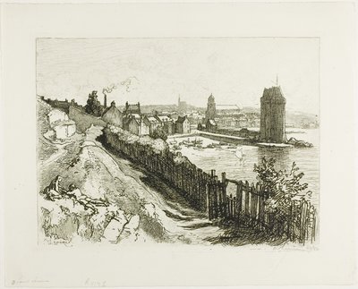 Saint-Servan autorstwa Louis Auguste Lepère
