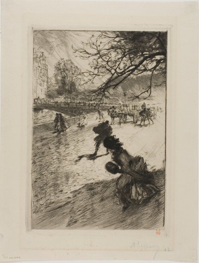 Prysznice autorstwa Louis Auguste Lepère