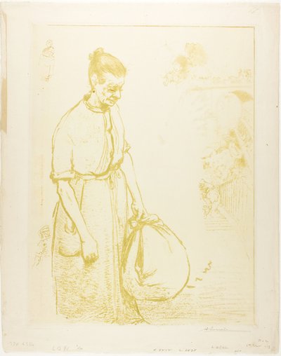 The Laundresses autorstwa Louis Auguste Lepère