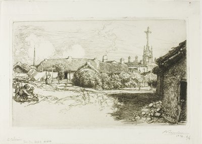 Cierpienie autorstwa Louis Auguste Lepère