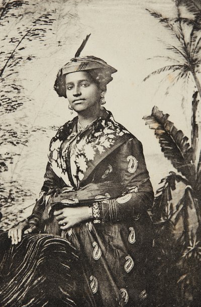MARTINIQUE - typ i kostium kreolski, ca. 1920. autorstwa Louis Bauer
